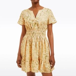 Wilson Dress In Floral Rattan